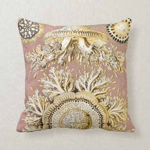 Quallen, Discomedusae von Ernst Haeckel Kissen