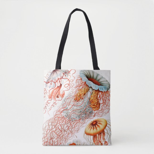 Quallen, Discomedusae von Ernst Haeckel Tasche (Vorderseite)