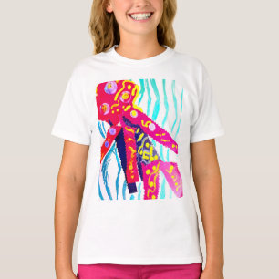 Quallen farbenfroher Sommer T-Shirt