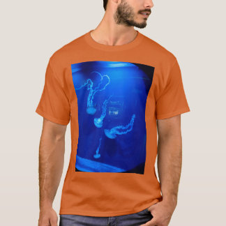 Quallen in blau T-Shirt