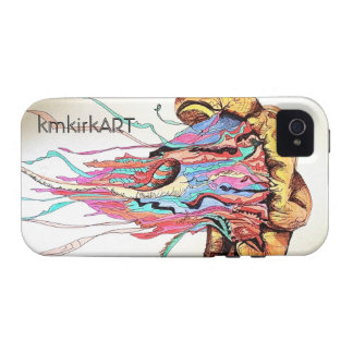 "Quallen Iphone 4/4s Fall" kmkirkART Case-Mate iPhone 4 Cover