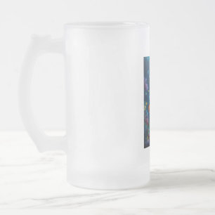 Quallen Mattglas Bierglas