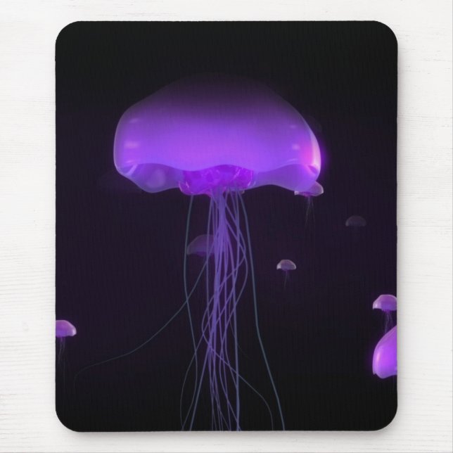 Quallen Mousepad (Vorne)