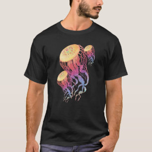 Quallen Natur Meeresleben Fische T-Shirt
