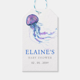 Quallen Ocean Beach unter der Sea Baby Dusche Geschenkanhänger