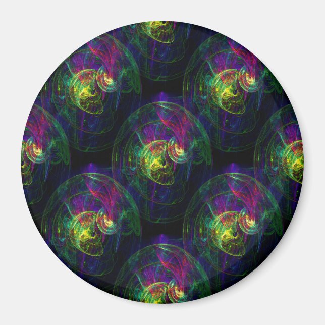 Quallen schwimmen.... magnet (Vorne)