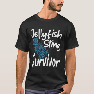 Quallen Sing Survivor Sea Creatures Ocean T-Shirt