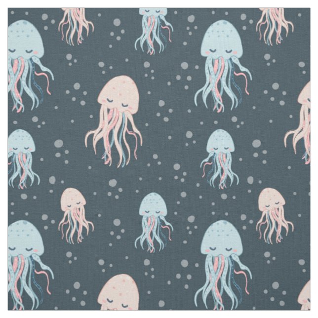 Quallen Stoff (Muster)