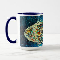 Quallen Tasse Blue
