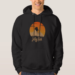 Quallen-Tier Heiß In Den Bergen In Der Natur Hoodie