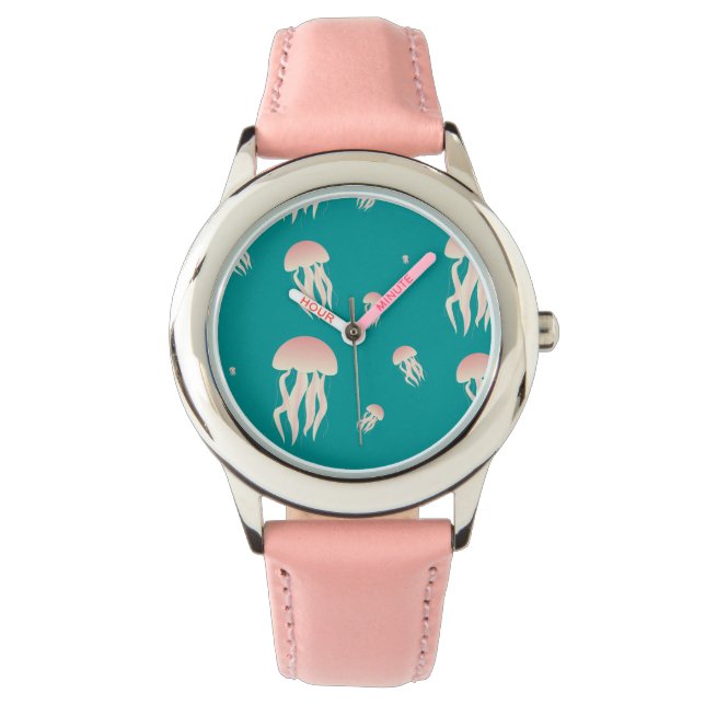 Quallen - Watch Armbanduhr (Vorderseite)