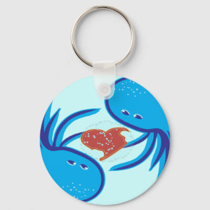 Quallenblase Liebe Schlüsselanhänger