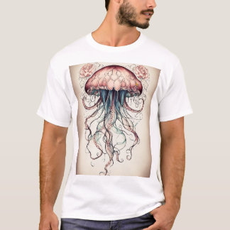 Quallenfische Träume: Der sanfte Seegüter" T-Shirt