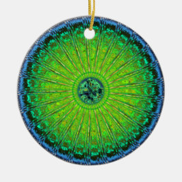 Quallenschirm Keramik Ornament