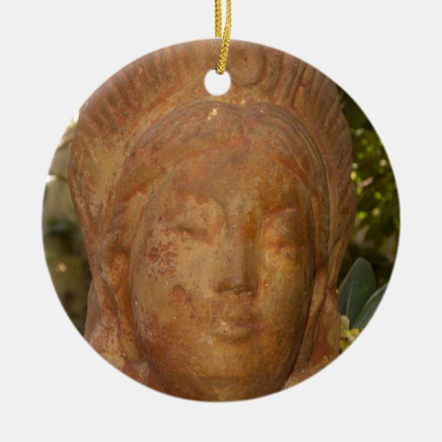 Quan Yin Keramik Ornament (Vorne)