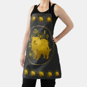 QUAND DRAGONS VOLER Chow chef cuisinier tablier de