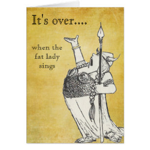 Quand grosse Madame Sings