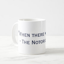 Quand il y a tasse de citation de neuf RBG