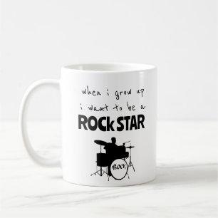 Quand j'ai grandi Rock Star café Mug