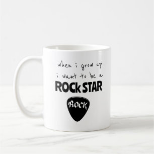 Quand j'ai grandi Rock Star café Mug
