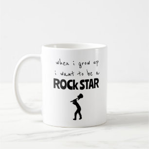 Quand j'ai grandi Rock Star café Mug