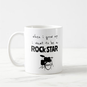 Quand j'ai grandi Rock Star café Mug