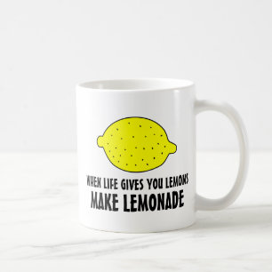 Quand la vie vous donne les citrons font la tasse