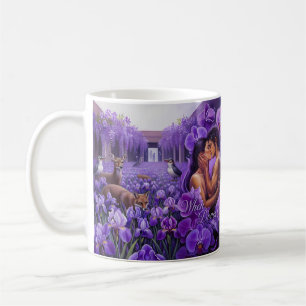 Quand les colombes pleurent Iris Jardin Mug de l'E