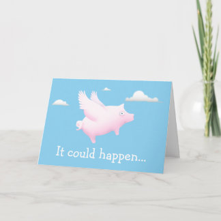 Quand les porcs volent
