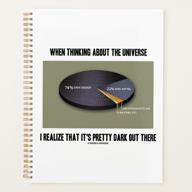 Quand Penser l'univers réalise qu'il fait sombre l (Devant)