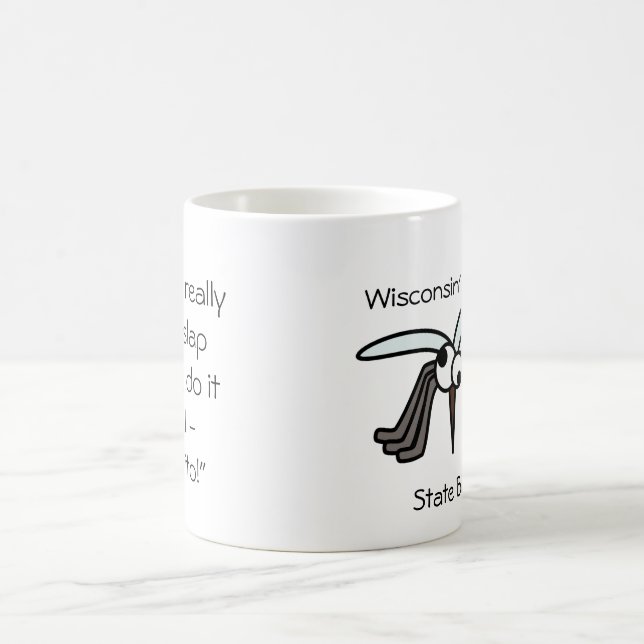 Quand tu veux gifler quelqu'un -caféier Mug (Centre)