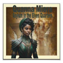 Quanna Miera, The Elven Wars, Buch 1 Cover Art Fotodruck