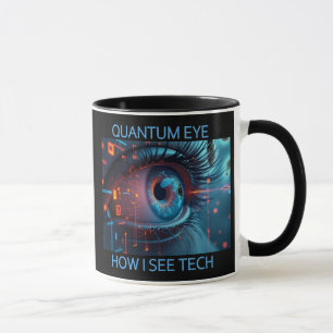 Quanten Eye Tech verlassen Handkombination Tasse