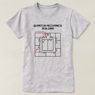 Quantenmechanik-Gebäude T-Shirt