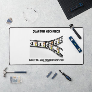 Quantenmechanik Viele-Welten-Interpretation Schreibtischunterlage