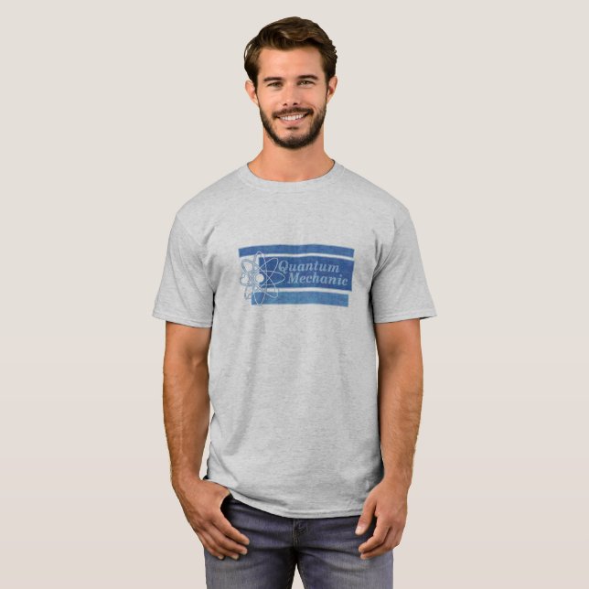 Quantenmechanischer T - Shirt (Vorne ganz)