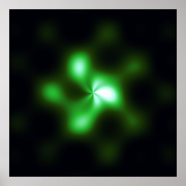 Quantenphysik-Superposition  Poster (Vorne)