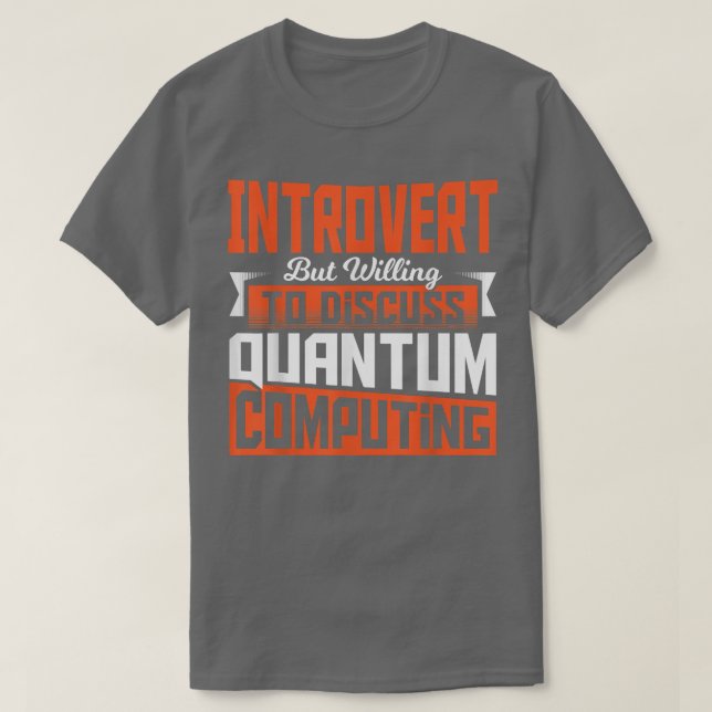 Quantenphysik Wissenschaftliche Mathematik T-Shirt (Design vorne)