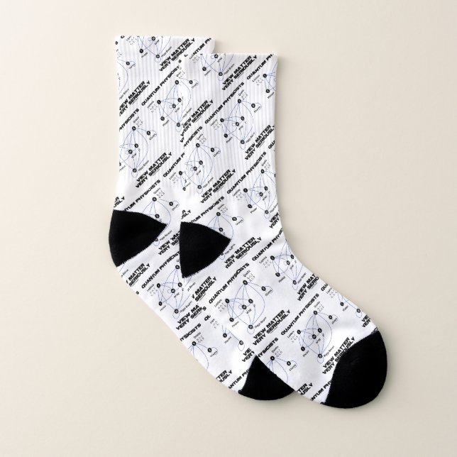 Quantenphysiker betrachten die Angelegenheit sehr  Socken (Paar)