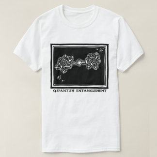 Quantenverschmelzung durch Wissenschaft und Grenze T-Shirt