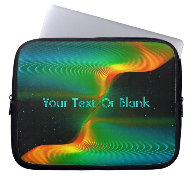 Quantenverschmelzung Laptopschutzhülle (Vorderseite)