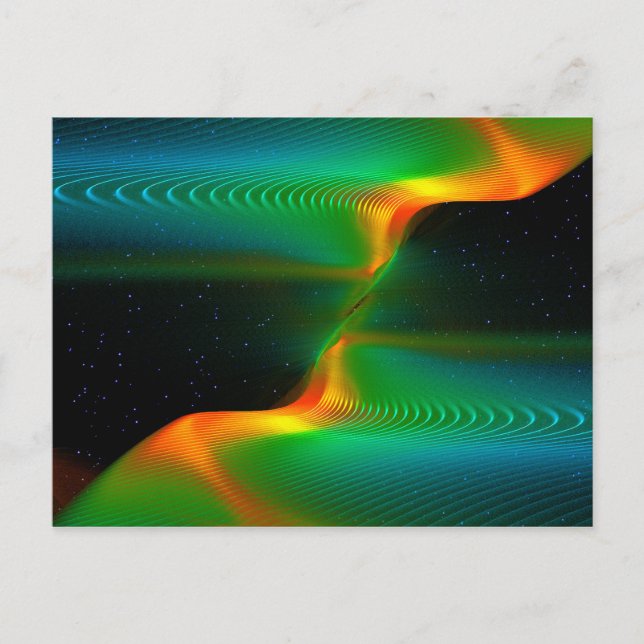 Quantenverschmelzung Postkarte (Vorderseite)