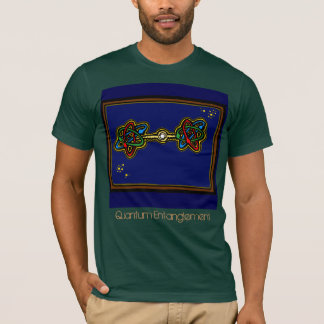 Quantenverschmelzung von Wissenschaft und Grenzen T-Shirt