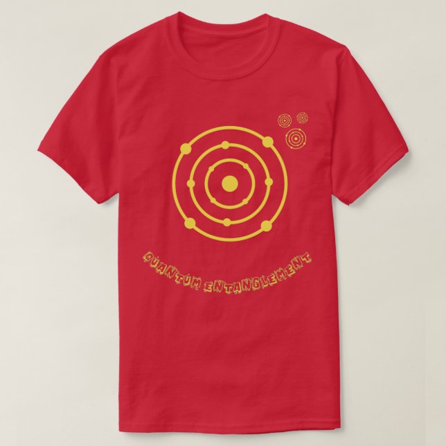 Quantenverwicklung T-Shirt (Design vorne)