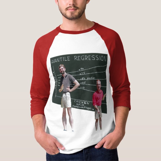 Quantilregression T-Shirt (Vorderseite)