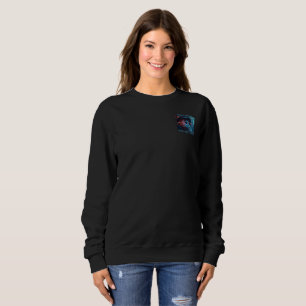 Quantum Eye Dinge Frauen schwarzes Sweatshirt Tasc