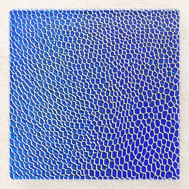 "Quantum Mesh" Glasuntersetzer (Vorderseite)