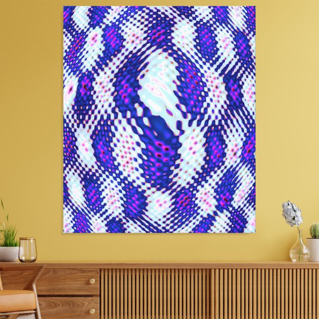 Quantum-Nebel-Formationsdesign  Leinwanddruck (Insitu (Wohnzimmer))