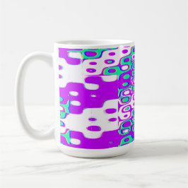 Quantum Physics Geometric Pattern  Kaffeetasse