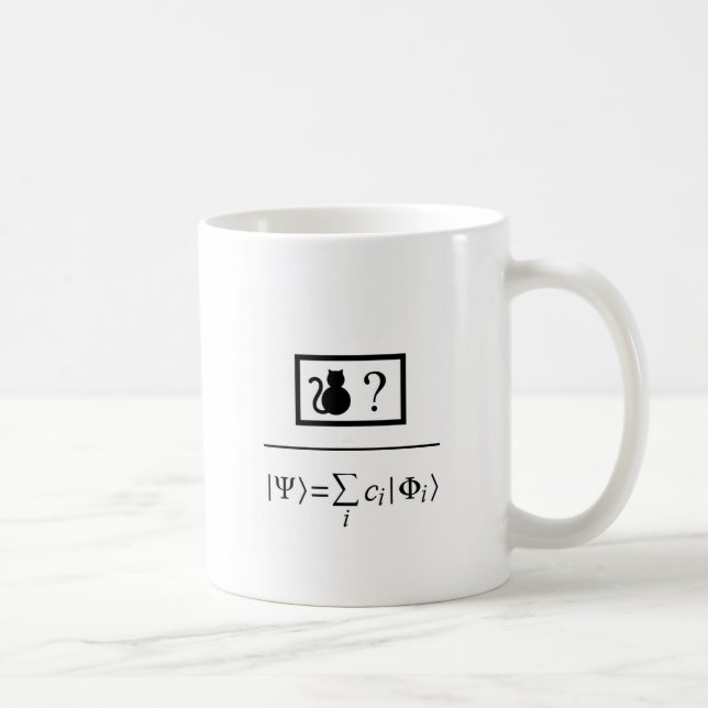 Quantum-Superposition Kaffeetasse (Rechts)